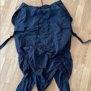 Black Drawstring Skirt